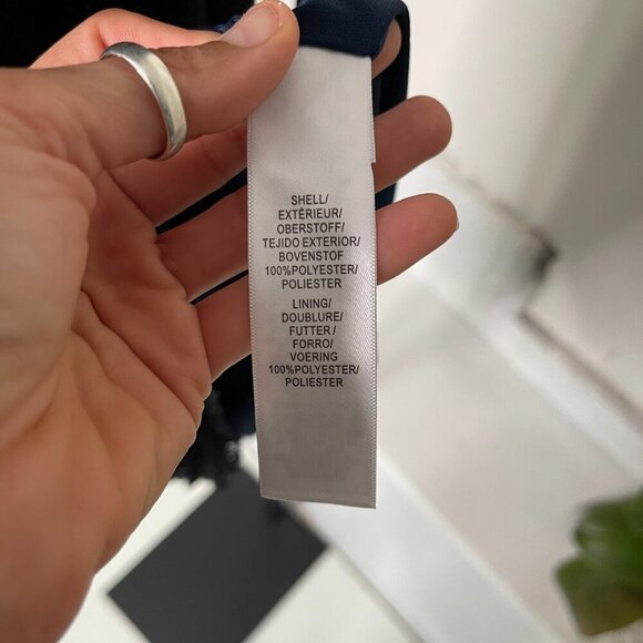 Aidan Mattox Womens Black Twilight Geometric Beaded Illusion Sheath Dress Size 6 - Picture 9 of 12